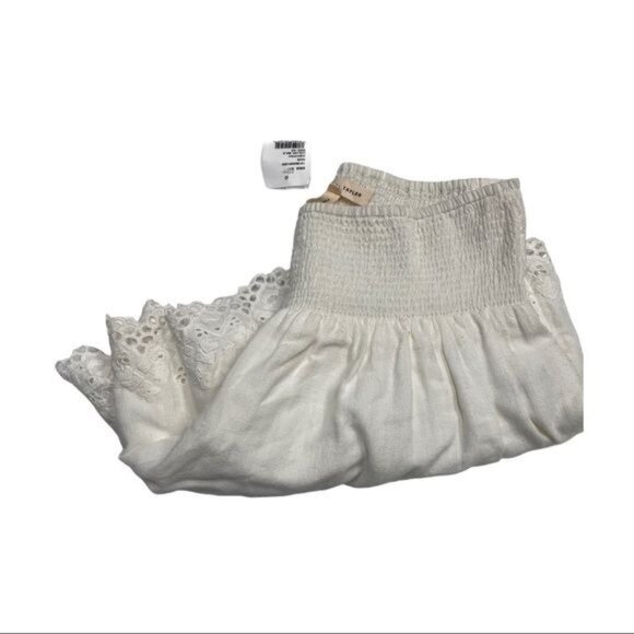 Rebecca Taylor Embroidered Trim Flowy Shorts - Picture 7 of 10